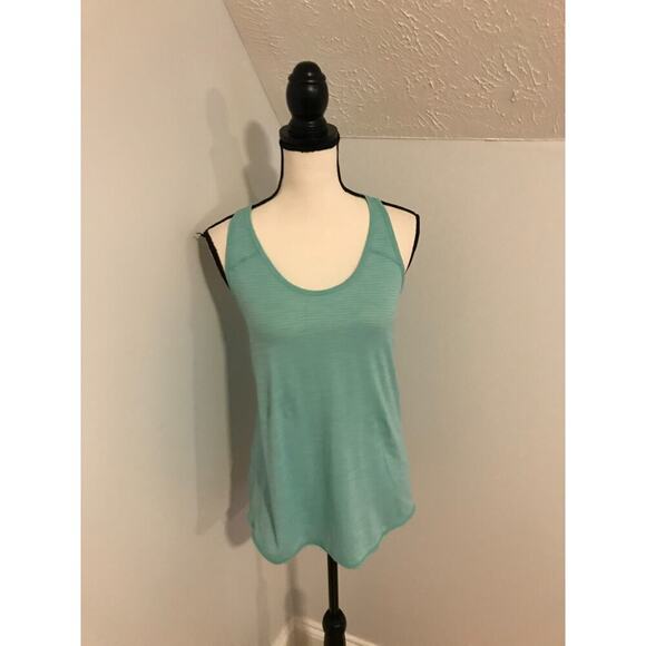Lululemon Essential Heathered Washed Marsh Pleated Tank Top - Missing Size - Picture 1 of 6